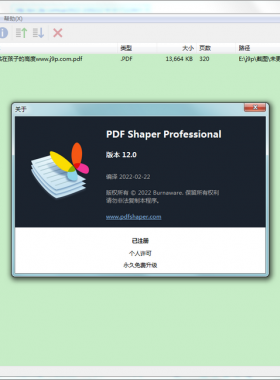PDF Shaper Professional和諧 12.0 綠色便攜版(修)