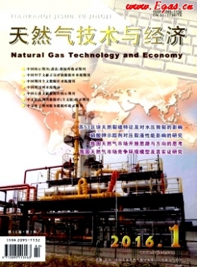 《天然氣技術與經濟》2016年第1期論文下載